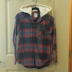 Vintage Boyfriend Flannel Shirt